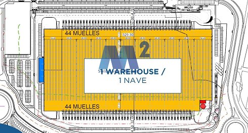 Fotograf�a de Nave log�stica en alquiler