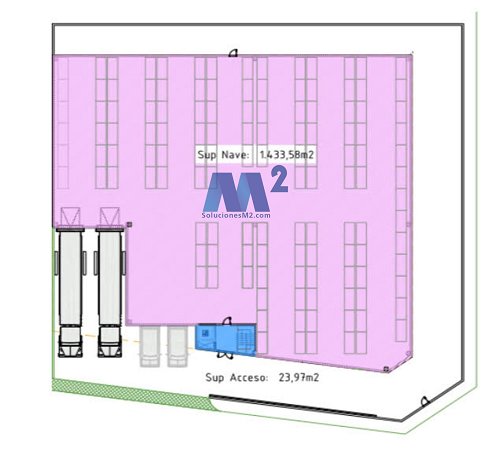 Fotograf�a de Nave log�stica en alquiler