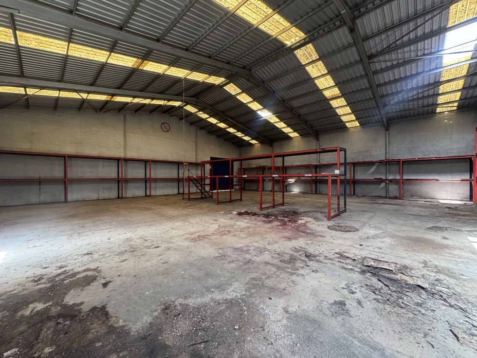 Fotografa de Venta 3 naves y 6000m2 de solar asfaltado y vallado.