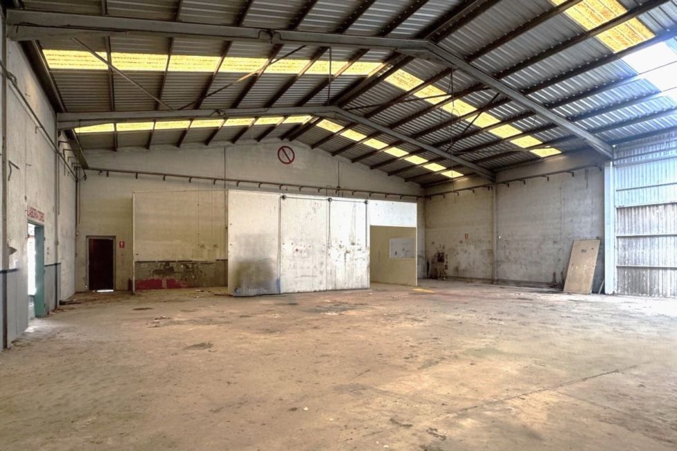 Fotografa de 3 naves industriales de 1.500m2 y 126.000m2 de terreno industrial.