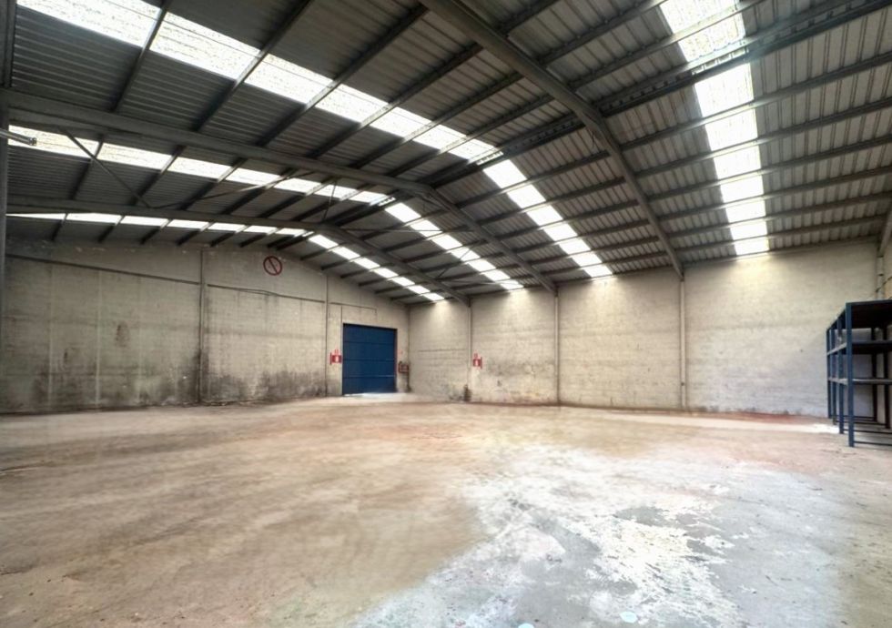 Fotografa de 3 naves industriales de 1.500m2 y 126.000m2 de terreno industrial.