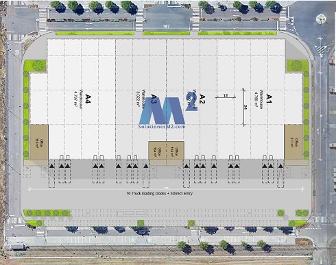 Fotograf�a de Nave log�stica en alquiler