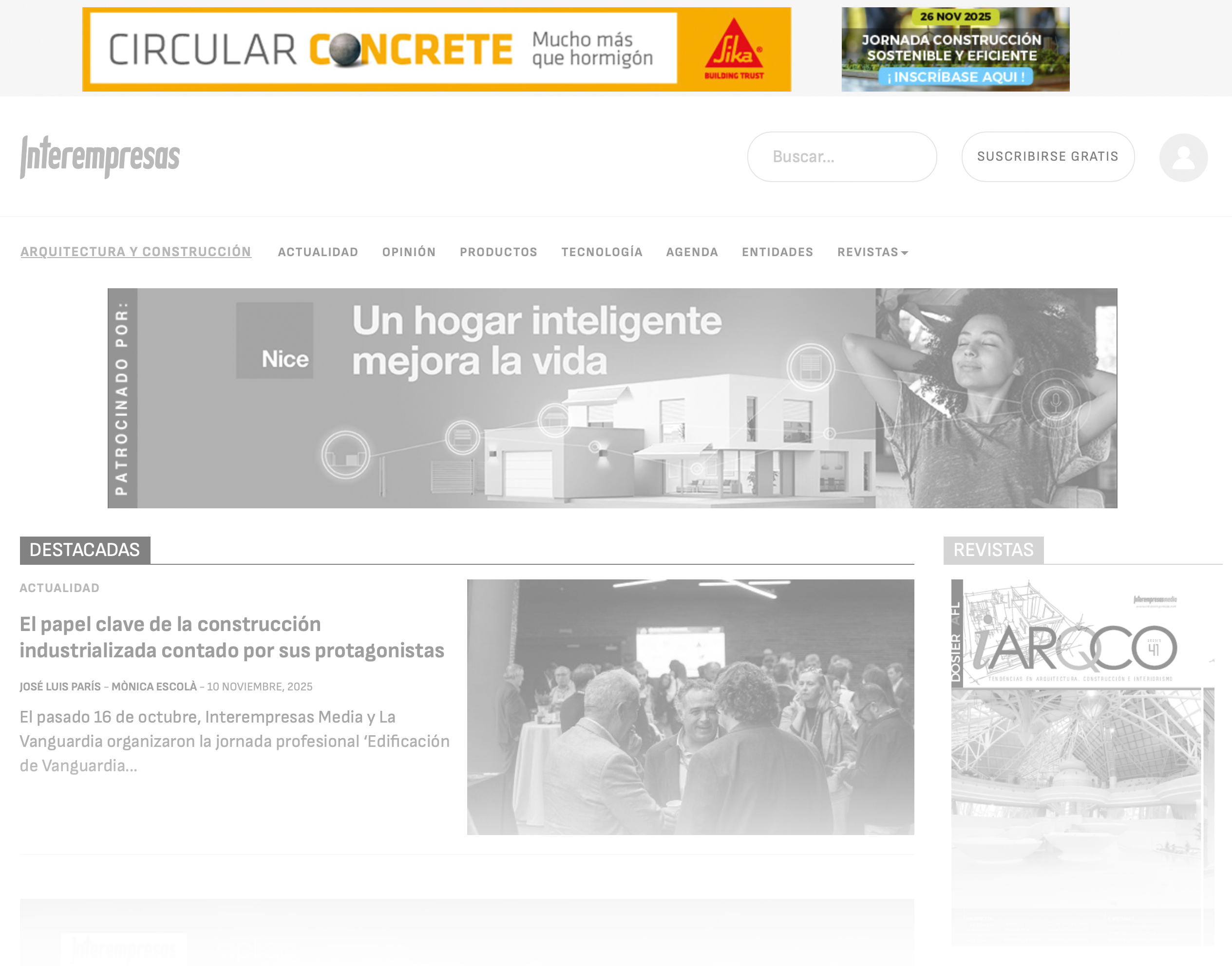  Banner y semibanner superior